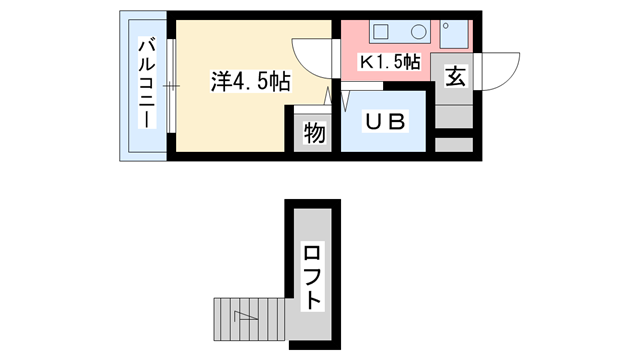 間取り図 ロフト付 間取り図